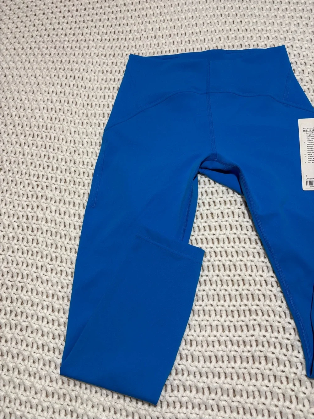 lululemon poolside instill hr tight 25” size 6